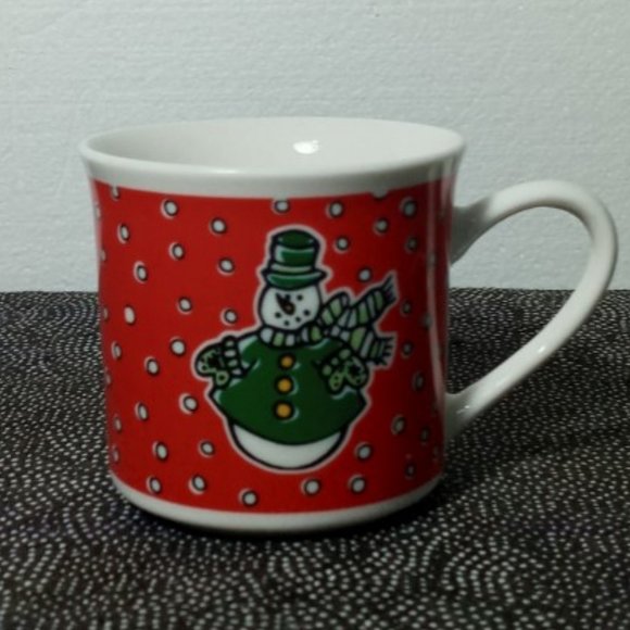 Gibson Designs Christmas Treasures Snowman CUP - Picture 1 of 6